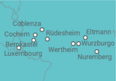 Itinerario del Crucero Alemania - AmaWaterways