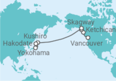 Itinerario del Crucero Estados Unidos (EE.UU.), Japón - NCL Norwegian Cruise Line