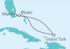 Itinerario del Crucero Bahamas e Islas Turcas - Virgin Voyages