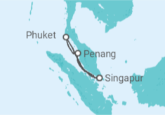 Itinerario del Crucero Penang y Phuket - Royal Caribbean