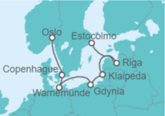 Itinerario del Crucero Dinamarca, Alemania, Polonia - MSC Cruceros