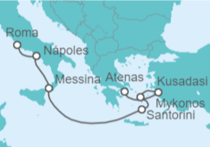 Itinerario del Crucero Turquía, Grecia, Italia - Royal Caribbean