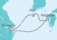 Itinerario del Crucero Jeju y Nagasaki - Royal Caribbean