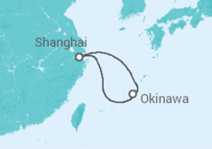 Itinerario del Crucero Okinawa - Royal Caribbean