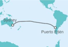 Itinerario del Crucero Australia - Disney Cruise Line
