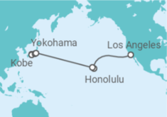 Itinerario del Crucero Japón, Estados Unidos (EE.UU.) - Seabourn