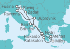 Itinerario del Crucero Italia, Croacia - Explora Journeys