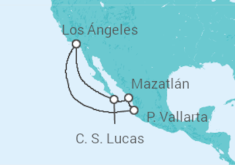 Itinerario del Crucero México - NCL Norwegian Cruise Line