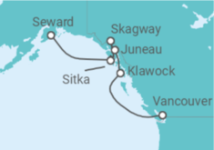 Itinerario del Crucero Alaska y Juneau - Regent Seven Seas