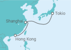 Itinerario del Crucero De Hong Kong a Tokyo - Silversea