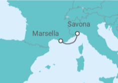 Itinerario del Crucero Italia - Costa Cruceros