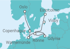 Itinerario del Crucero Dinamarca, Polonia y Suecia - MSC Cruceros