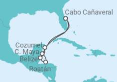 Itinerario del Crucero Caribe Occidental - Princess Cruises