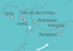 Itinerario del Crucero Hungría - Riverside