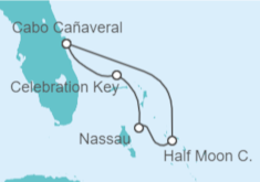 Itinerario del Crucero Bahamas - Carnival Cruise Line