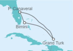 Itinerario del Crucero Bahamas - Carnival Cruise Line