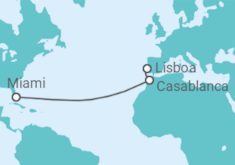 Itinerario del Crucero Marruecos - Azamara