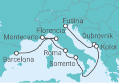 Itinerario del Crucero Croacia, Montenegro, Italia - Explora Journeys