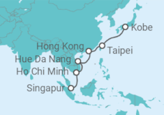 Itinerario del Crucero Hong Kong, Ho Chi Minh y Singapur - Azamara