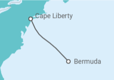 Itinerario del Crucero Bermudas - Virgin Voyages