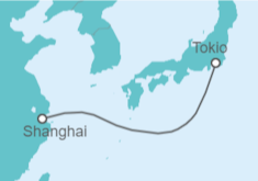 Itinerario del Crucero Japón - MSC Cruceros