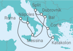 Itinerario del Crucero Grecia, Croacia, Italia - Celebrity Cruises