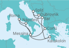 Itinerario del Crucero Grecia, Croacia, Italia - Celebrity Cruises