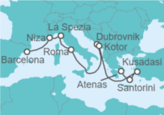 Itinerario del Crucero Italia, Croacia y Grecia - Celebrity Cruises