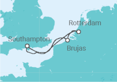 Itinerario del Crucero Holanda, Bélgica - Celebrity Cruises