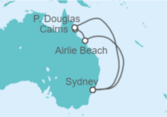 Itinerario del Crucero Australia - Celebrity Cruises