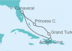 Itinerario del Crucero Bahamas y Grand Turk - Carnival Cruise Line