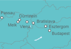 Itinerario del Crucero Danubio Azul I Exclusivo - Panavision