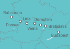 Itinerario del Crucero Lo mejor del Danubio - Exclusivo - Panavision