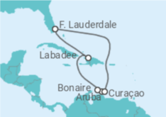 Itinerario del Crucero Curaçao, Bonaire, San Eustaquio y Saba, Aruba - Royal Caribbean