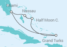 Itinerario del Crucero Bahamas - Carnival Cruise Line