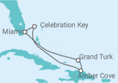 Itinerario del Crucero Bahamas - Carnival Cruise Line