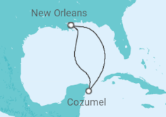 Itinerario del Crucero México - Carnival Cruise Line