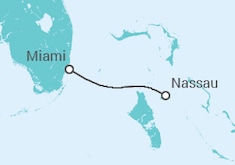 Itinerario del Crucero Bahamas - Carnival Cruise Line