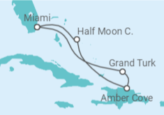 Itinerario del Crucero Bahamas - Carnival Cruise Line
