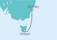 Itinerario del Crucero Australia - NCL Norwegian Cruise Line