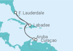 Itinerario del Crucero Aruba, Curaçao - Royal Caribbean