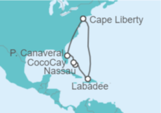 Itinerario del Crucero Estados Unidos (EE.UU.), Bahamas - Royal Caribbean