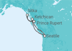 Itinerario del Crucero Alaska - Virgin Voyages