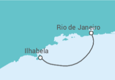 Itinerario del Crucero Brasil - MSC Cruceros