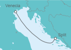 Itinerario del Crucero Italia - MSC Cruceros