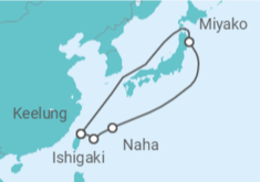 Itinerario del Crucero Japón - MSC Cruceros