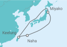 Itinerario del Crucero Japón - MSC Cruceros