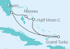 Itinerario del Crucero Bahamas - Carnival Cruise Line
