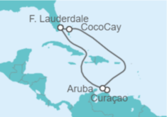 Itinerario del Crucero Curaçao, Aruba - Royal Caribbean