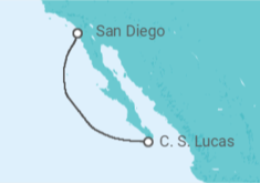 Itinerario del Crucero México - NCL Norwegian Cruise Line